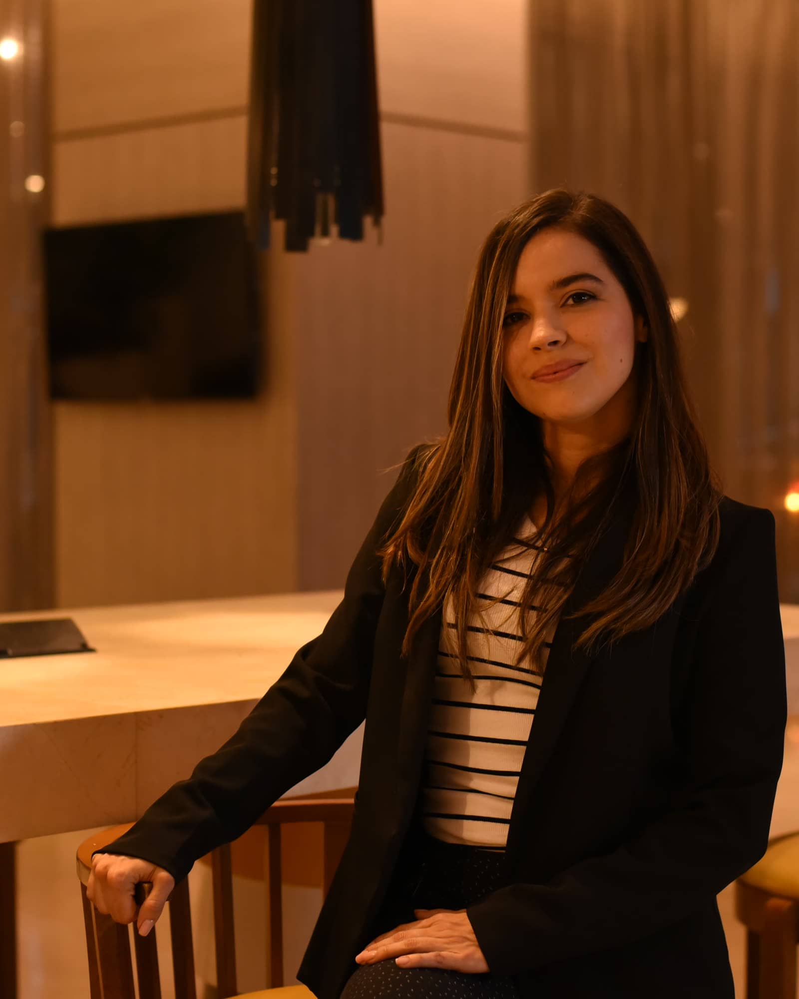Andrea Belalcázar, retrato profesional